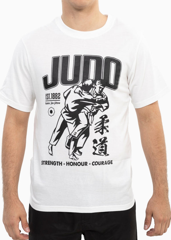 ''Strength, Honour, Courage'' Judo T-Shirt